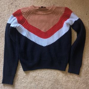 chevron sweater